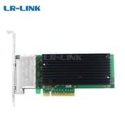 LR-LINK LRES1013PT PCIe 3.0 X8 Quad Port 10Gbps 4*RJ45 Copper Ethernet Network Card
