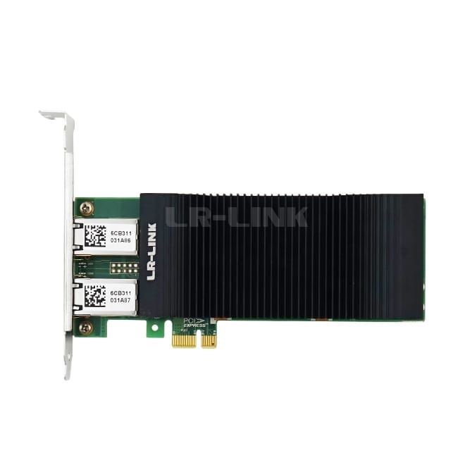 LRES2033PT-POE Dual Port PCI Express Network Card PoE+1Gigabit Vision  Frame Grabber Card Ethernet Solution Nic