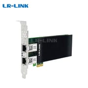 Lrlink Dual Port PCI Express Network Card PoE+1Gigabit Vision  Frame Grabber Card Ethernet Solution Nic