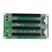 Linkreal LRFCF944 2 Port SFF-8654 to 4 PCIe X16 Slot Adapter