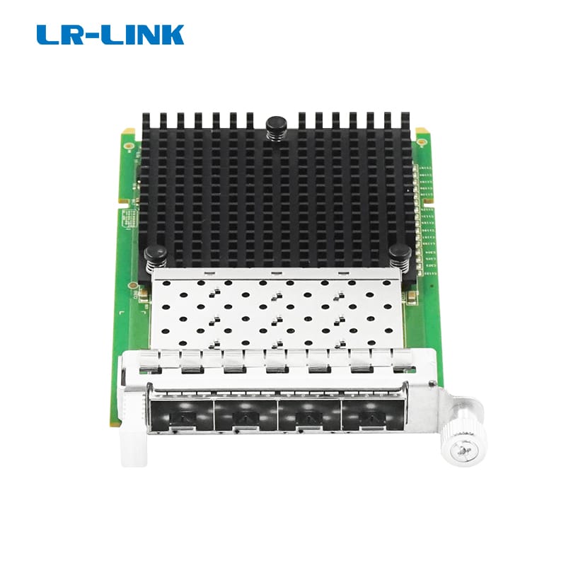 LR-LINK Brand LRES3027PF-OCP OCP 3.0 SFF Quad-Port 25Gbps SFP28 Ethernet Mezzanine Network Adapter Card