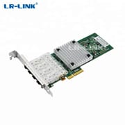 LR-LINK OEM/ODM Service PCI Express X4 Quad Port SFP Gigabit Ethernet Network Card