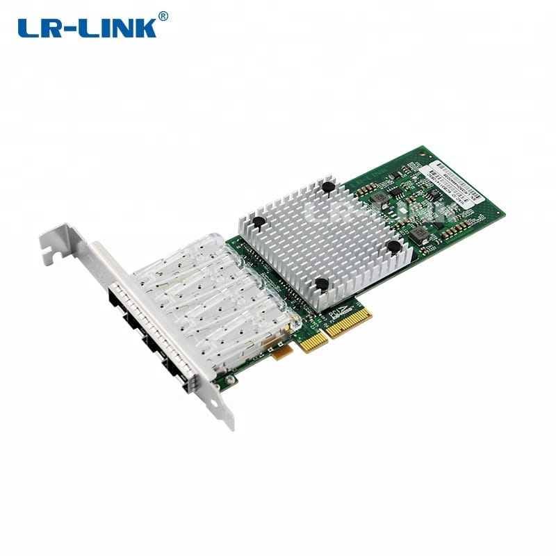 LREC9714HF-4SFP LR-LINK PCIe X4 Quad-port 1G SFP Server Network Interface Card (Base on Intel I350)