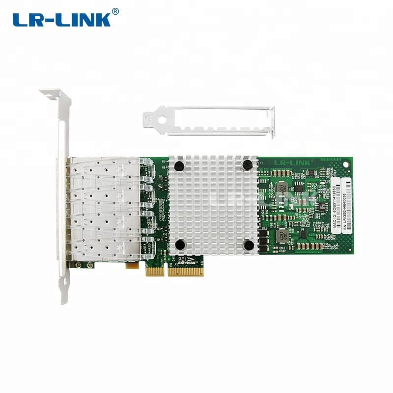 LR-LINK OEM/ODM Service PCI Express X4 Quad Port SFP Gigabit Ethernet Network Card
