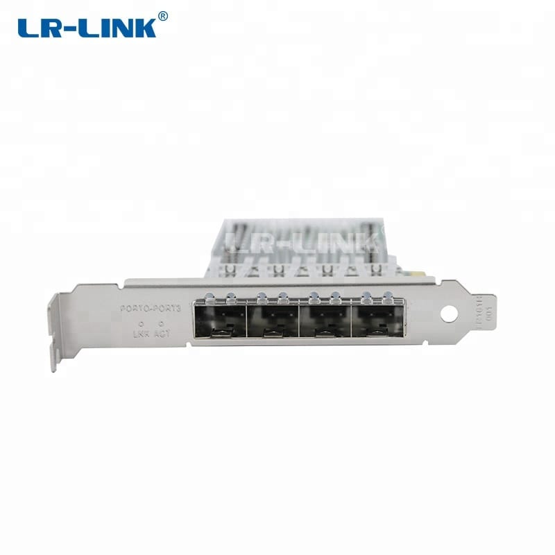 LR-LINK OEM/ODM Service PCI Express X4 Quad Port SFP Gigabit Ethernet Network Card