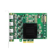 Linkreal LRSU9A72-4A(3U) PCIe X4 Quad Ports USB3.0 Type-A 5Gb 4*USB3.0 Adapter Expansion Card  for Industrial USB Camera