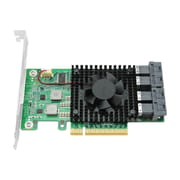PCIe 3.0 X 8 to 4 Port SFF-8643 NVMe Switch Adapter PLX PEX8747