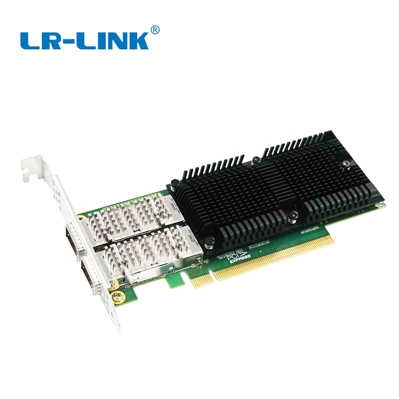 100Gbps Nics Network Interface Cards LRES1014PF-2QSFP28 Network Card 100G Server Adapter