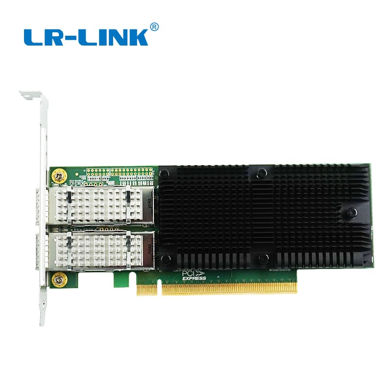 100Gbps Nics Network Interface Cards LRES1014PF-2QSFP28 Network Card 100G Server Adapter