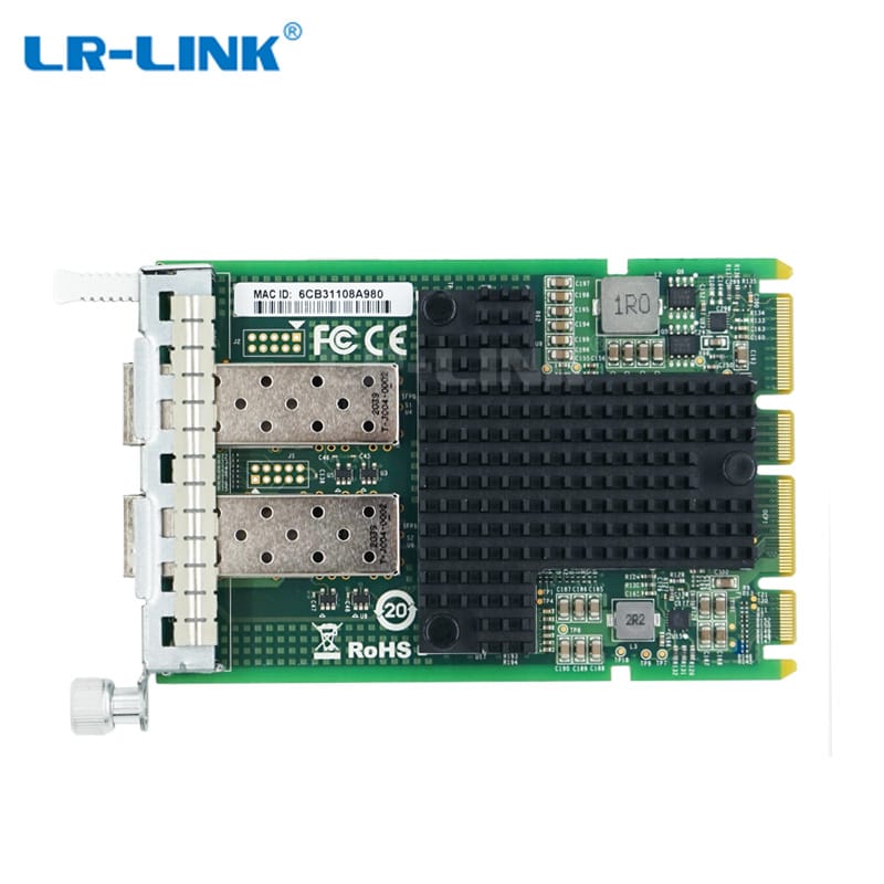 LR-LINK Brand LRES3012PF-OCP OCP 3.0 Dual Port Mezzanine 10G 2*SFP+ Ethernet Network Card