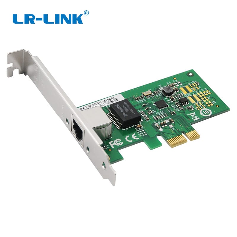 Realtek RTL8111F PCIe*1 Gigabit Single RJ45 Network Card