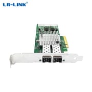 LR-LINK LREC6822XF-2SFP+ PCI-E 3.0 X8 10G Dual Ports Mellanox ConnectX-3 NIC Wired Ethernet Network Lan Card Adapter for Server