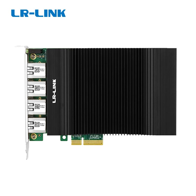 LRES2058PT-POE PCIe x4 Quad-port POE+ 2.5G Vision Framer Grabber Card(Intel I226 Based)