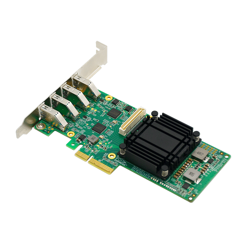 LRSU3A42-4A PCIe X4 to 4 Port USB 3.1 Expansion Card