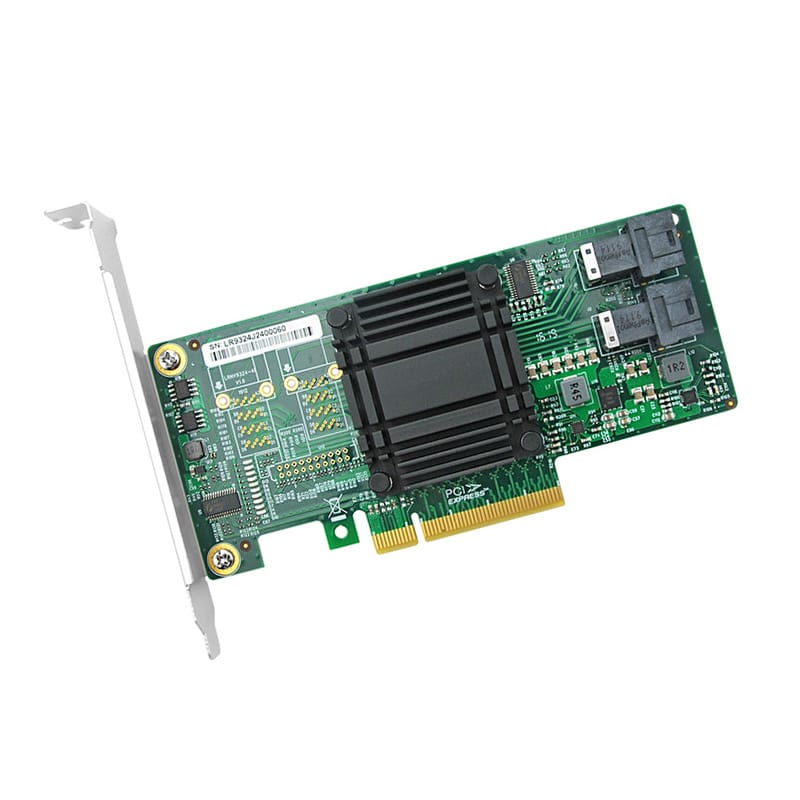 LRNV9324-2I PCIe 3.0 X8 to 2 Port U.2 SFF-8643 NVMe Switch Adapter Card