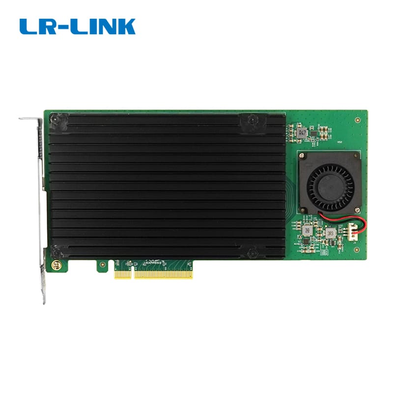 PCIe3.0 x8 to Quad-port M.2 NVMe Adapter