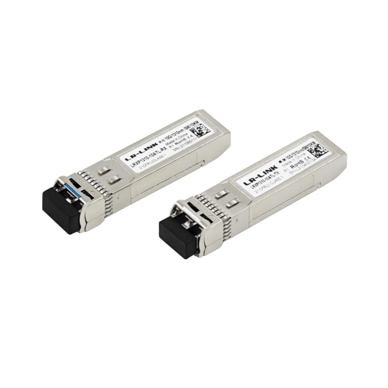 LRXP1310-10ATL (TX/RX) One Pair of 10GbE unidirectional Ethernet SFP+ transceiver modules Fiber SMF Transceiver 1310 nm 10KM