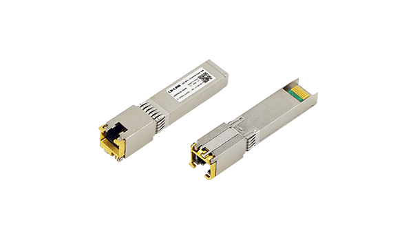 LRXP0010-Y3ATR 10G SFP+ 30m 3.3V RJ45 Interface Fiber Module with TTL