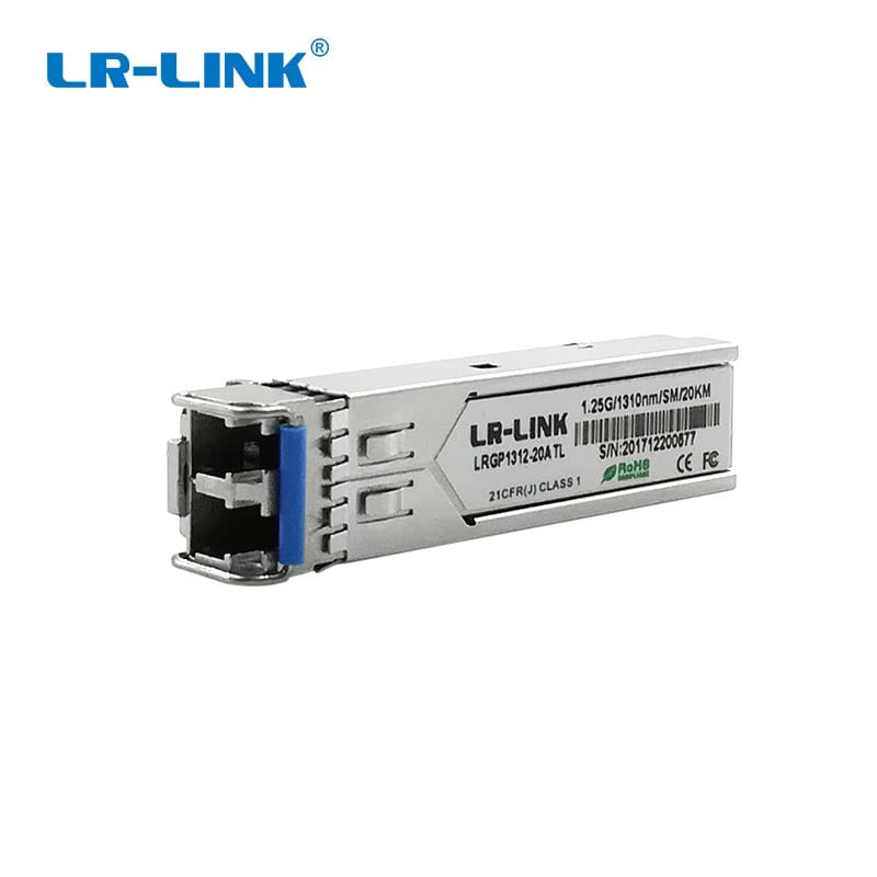 LRGP1312-20ATLD Gigabit SFP single-mode 1310nm ethernet fiber optic module 20KM