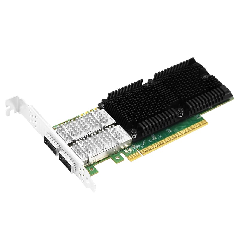 LRES1080PF-2QSFP56 INTEL E835 PCle x16 100G Dual-Port Network Adapter