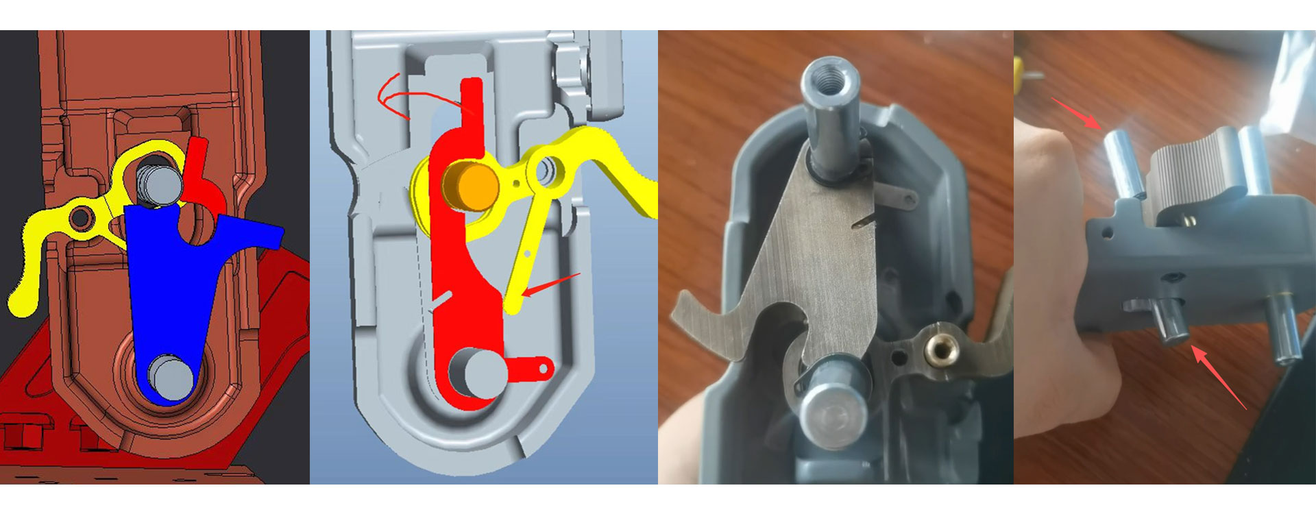 PHSCOO -The design process of the double protection lock folding mechanism