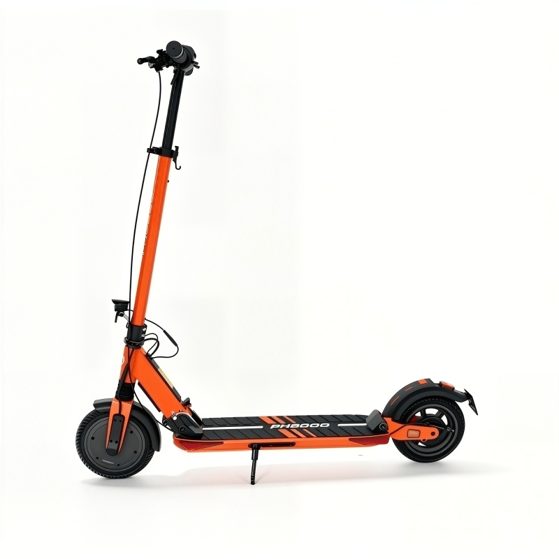 compact folding electric scooter for train and car transport
