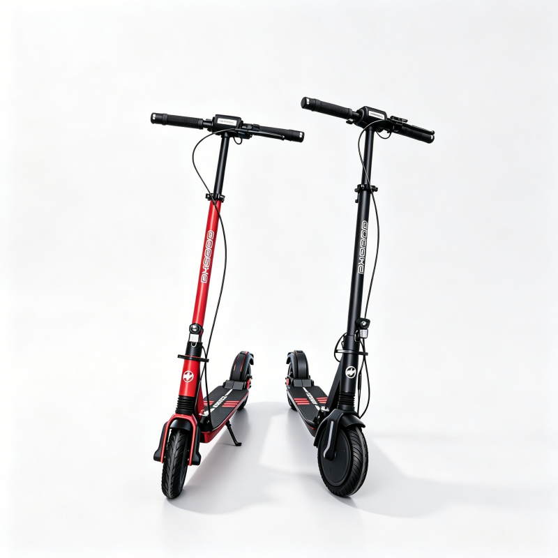 PHSCOO Butterfly Ultra electric scooters in red and black