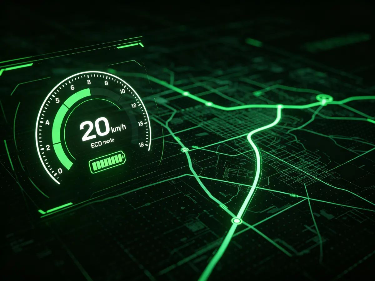 20km/h Range test data- ECO Mode