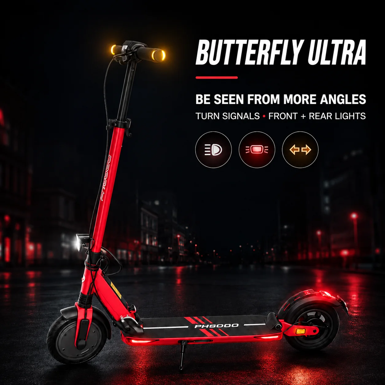 PHSCOO Butterfly Ultra in Gloss Scarlet