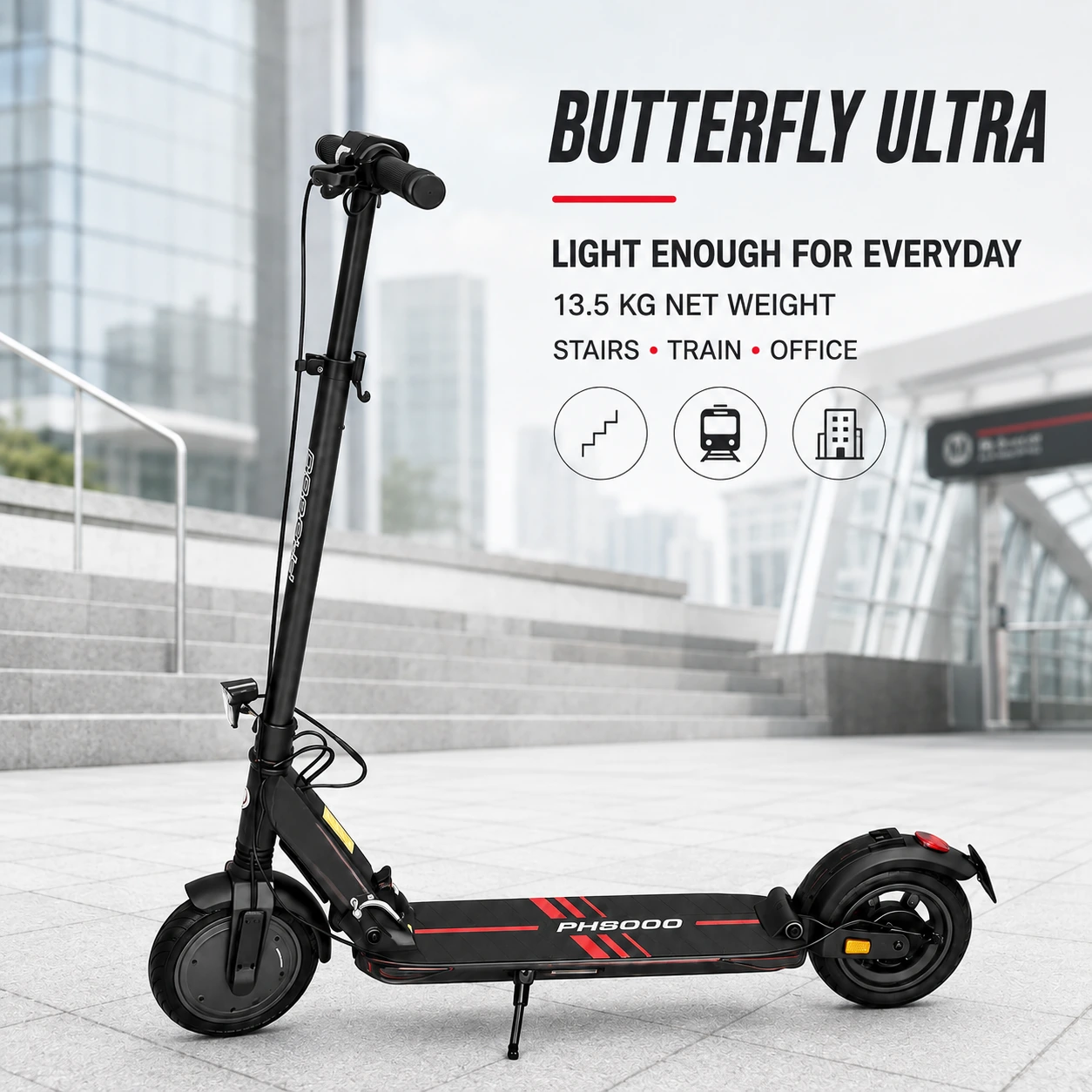PHSCOO Butterfly Ultra in Matte Black
