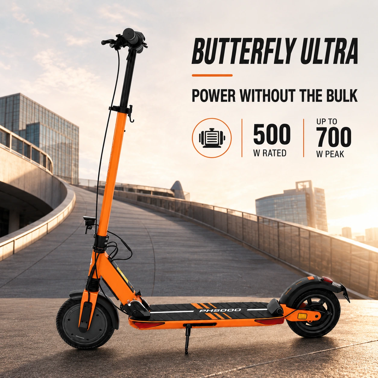 PHSCOO Butterfly Ultra in Vivid Orange