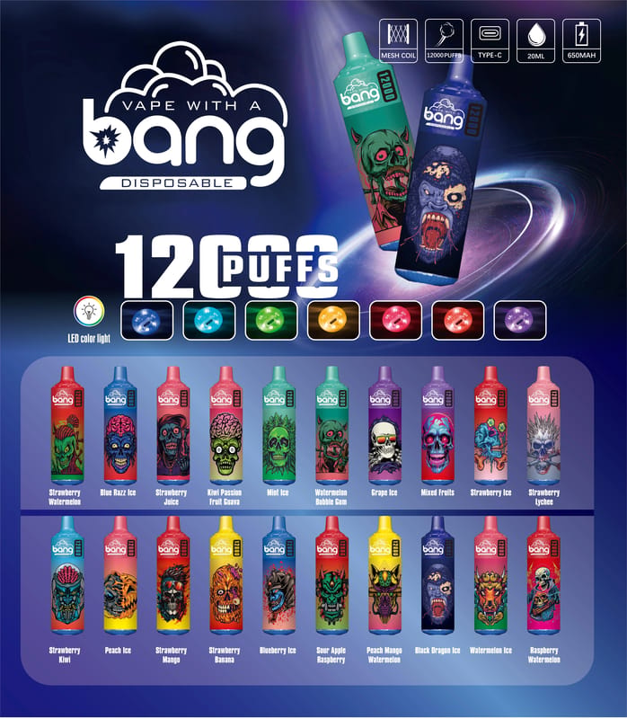 BANG 12000 with light