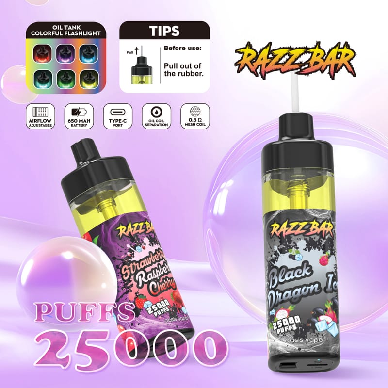 Razz bar 25000puffs
