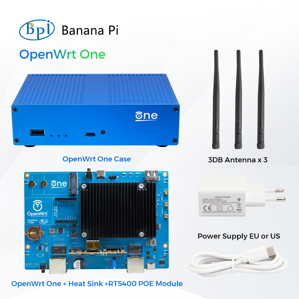OpenWrt One Package Combination