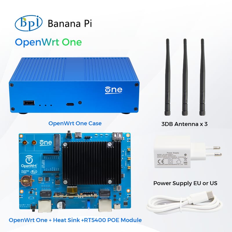 OpenWrt One Package Combination