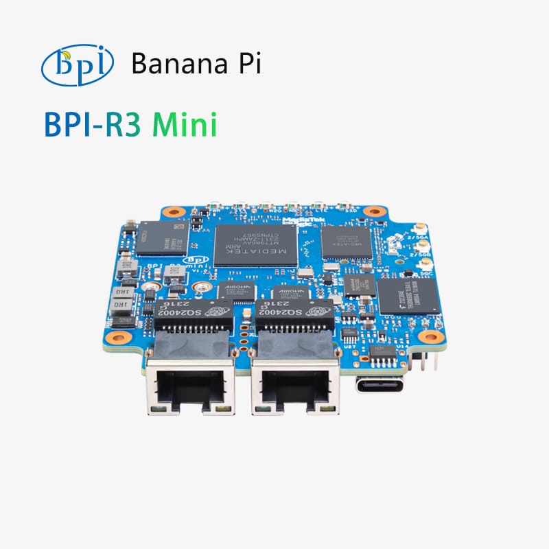 Banana Pi BPI-R3 Mini Router Board MediaTek MT7986A