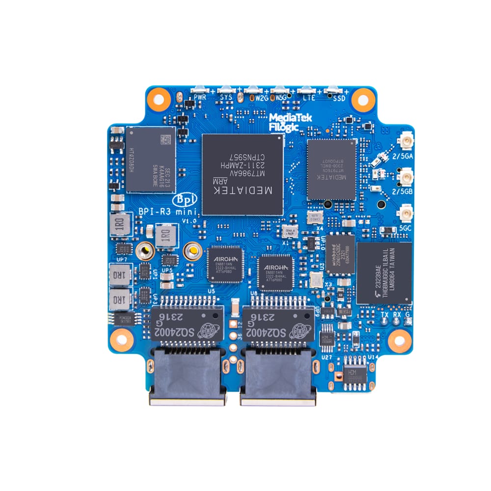 Banana Pi BPI-R3 Mini Router Board MediaTek MT7986A