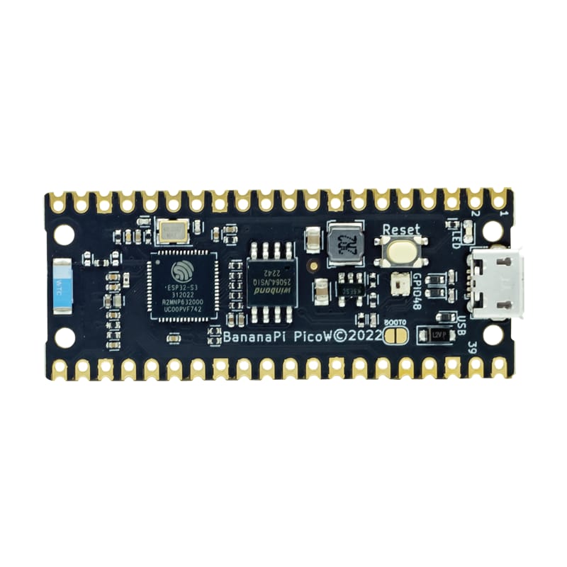 Banana Pi BPI-PicoW-S3 In-packge PSRAM 2MB Extereal FLASH 8MB Ultra-low power 10uA 2.4G WIFI Bluetooth 5 Bluetooth mesh 
