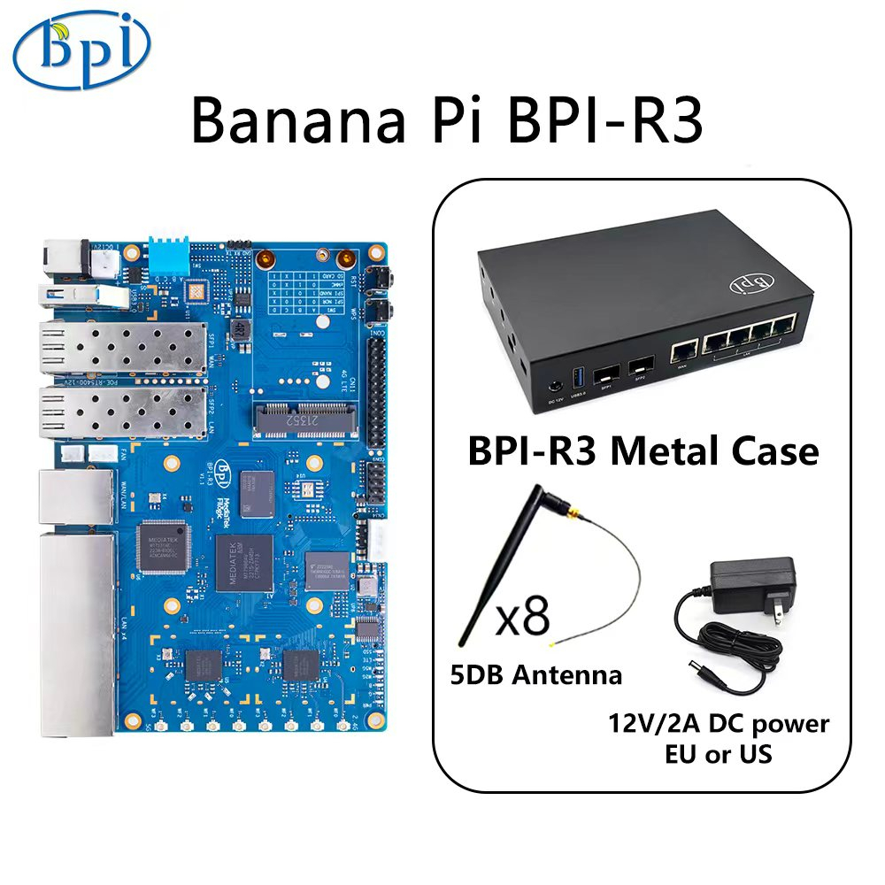 Banana Pi BPI-R3 Package Combination
