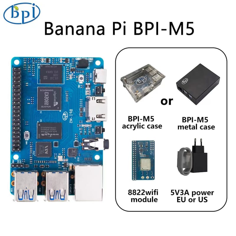 Banana Pi BPI-M5 Package Combination
