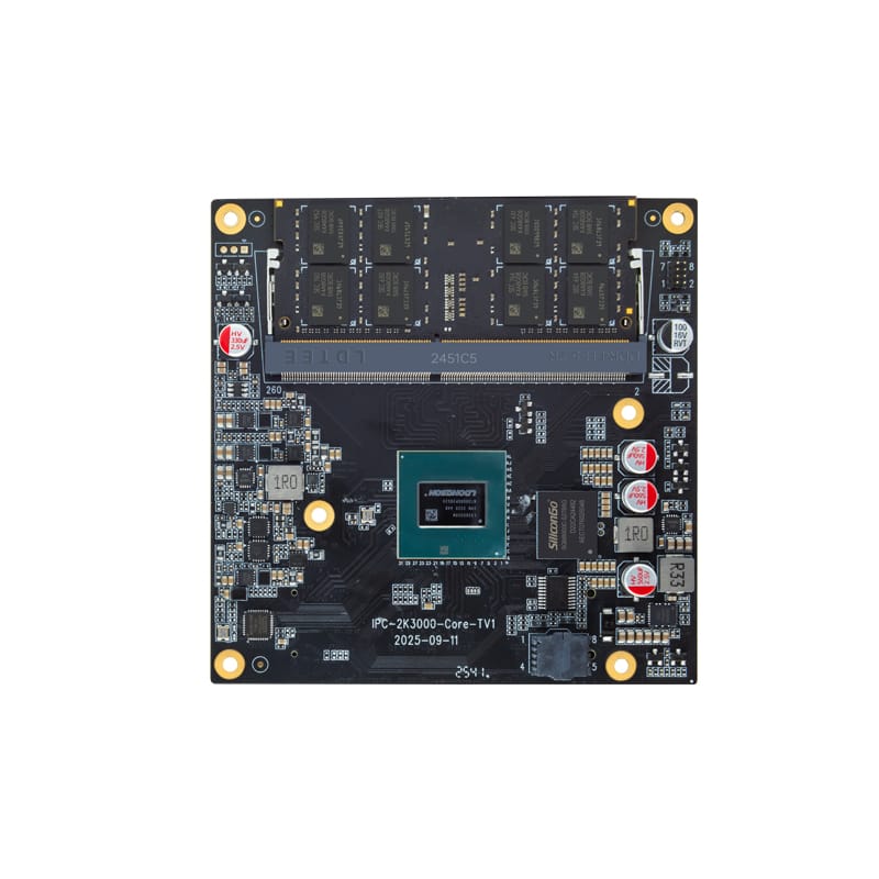 CS7408LS-C6 Embedded Industrial Computer Loongson 2K3000/3B6000M