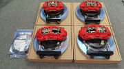 Rear Hot Sale OEM Brake Caliper brembo GT4 4 Piston fit for 19 20 21 22 inch wheel 