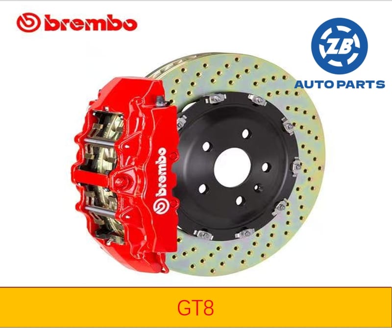 High performance brake caliper kit brembo GT8pot fit 20 21 22 inch wheel 
