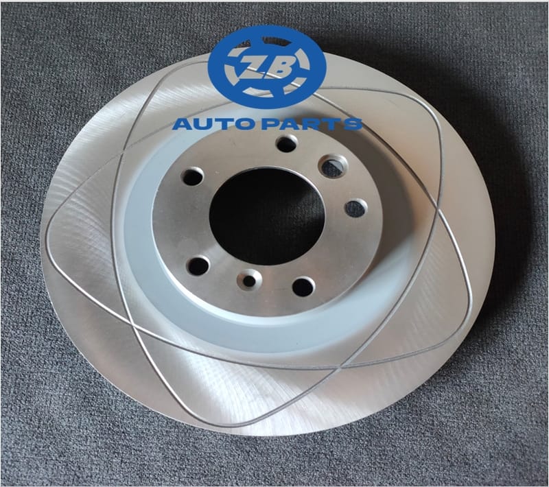 High performance brake disc for  perforated slotted brake discs, perforated brake discs, slotted brake discs.