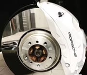 Tungsten carbide mirror-finish brake disc, Porsche original tungsten carbide brake disc