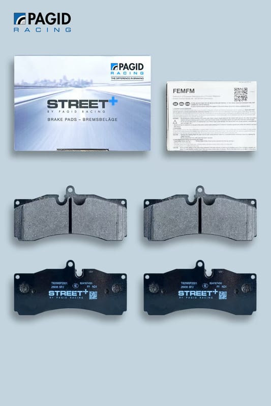 PAGID STREET+ compatible with STOPTECH ST60/STR60  6piston  brake pads