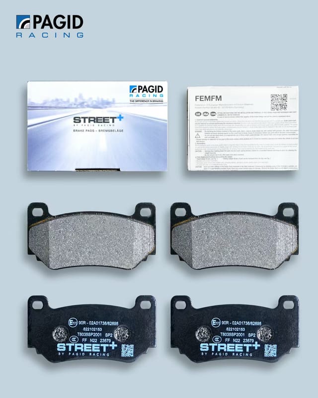 PAGID STREET+ compatible with AP7600  4 piston  brake pads