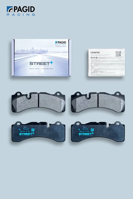 PAGID STREET+ compatible with brembo GT6  D48mm  6piston  brake pads