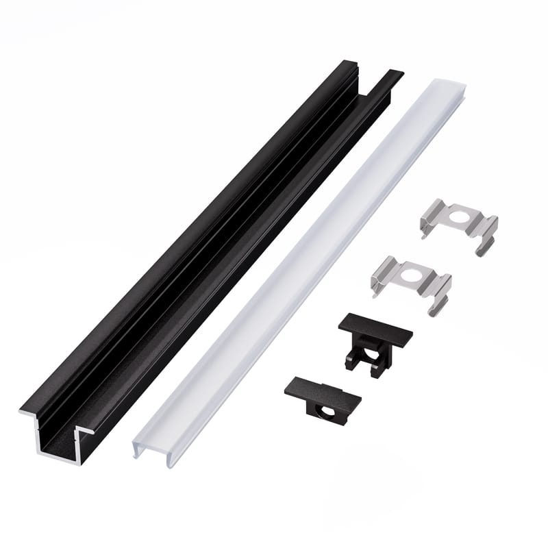 Black LED Aluminum Profile