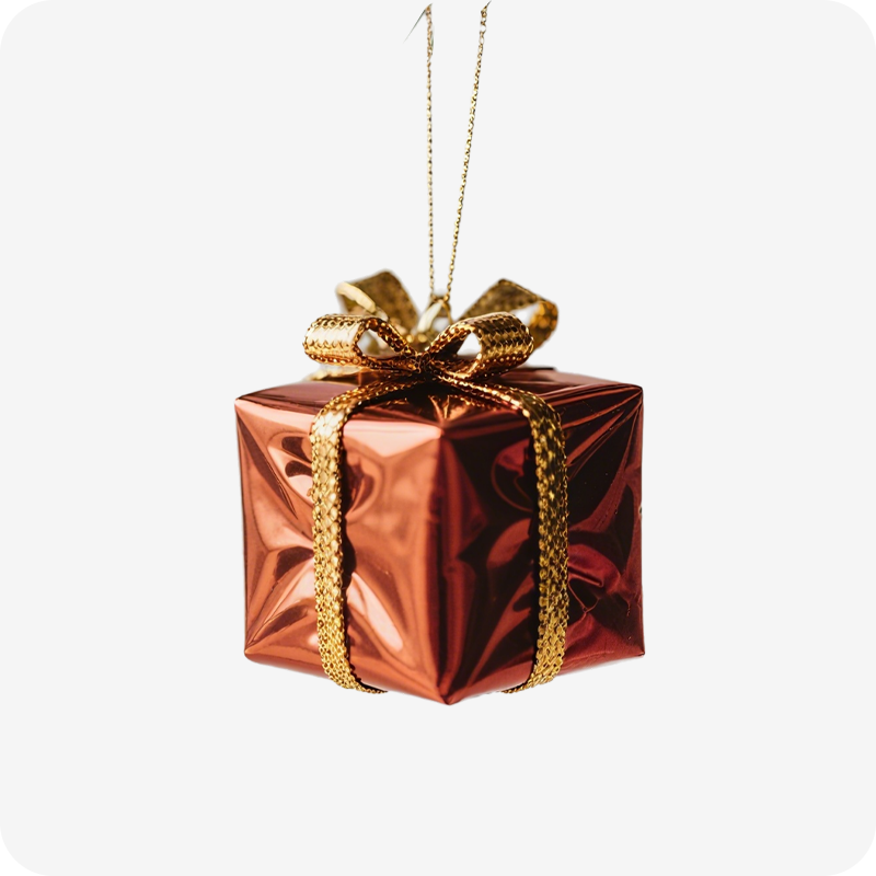 Mini Gift Box Ornament